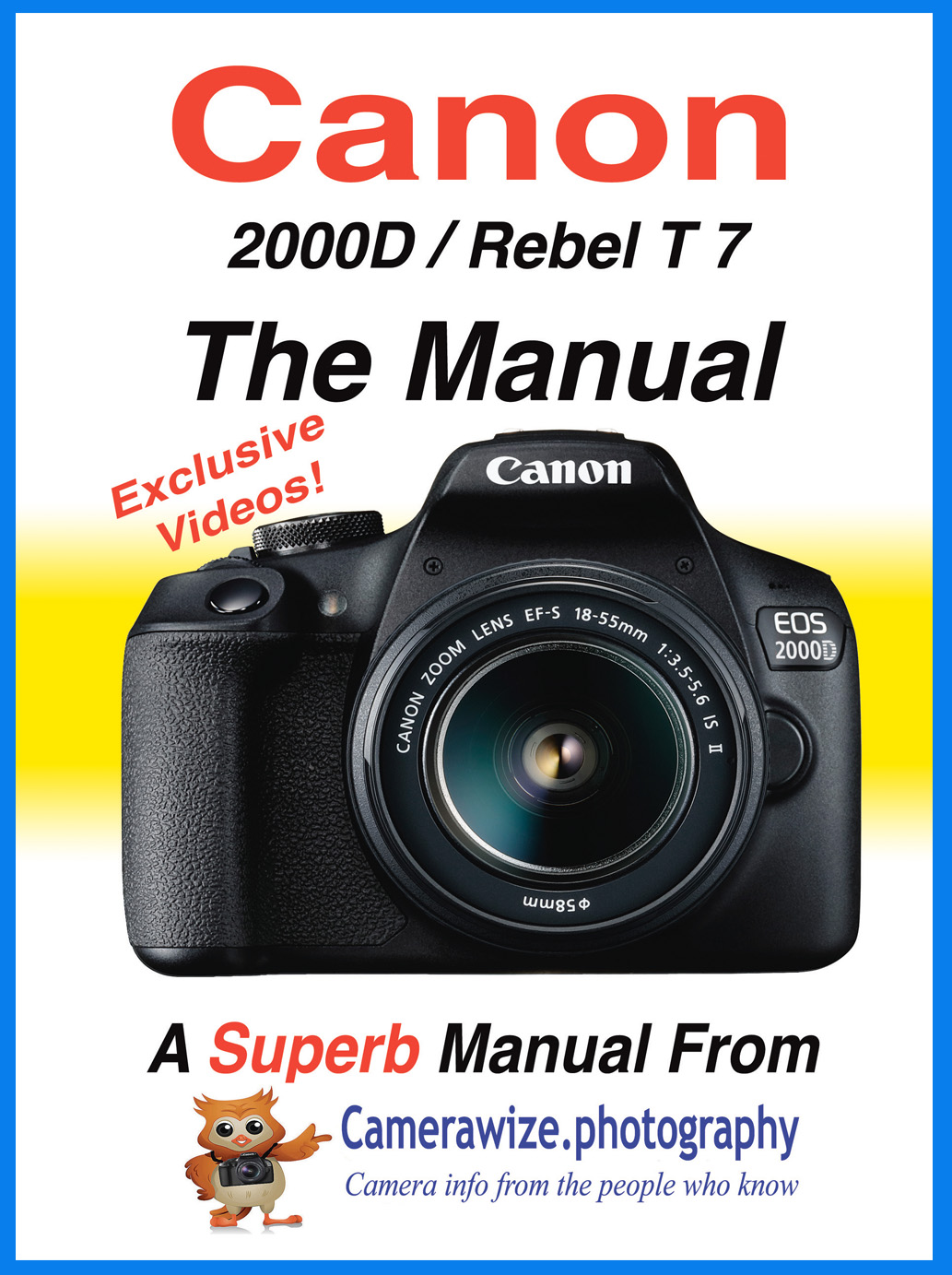 Canon 2000D Manual - Camerawize Photography