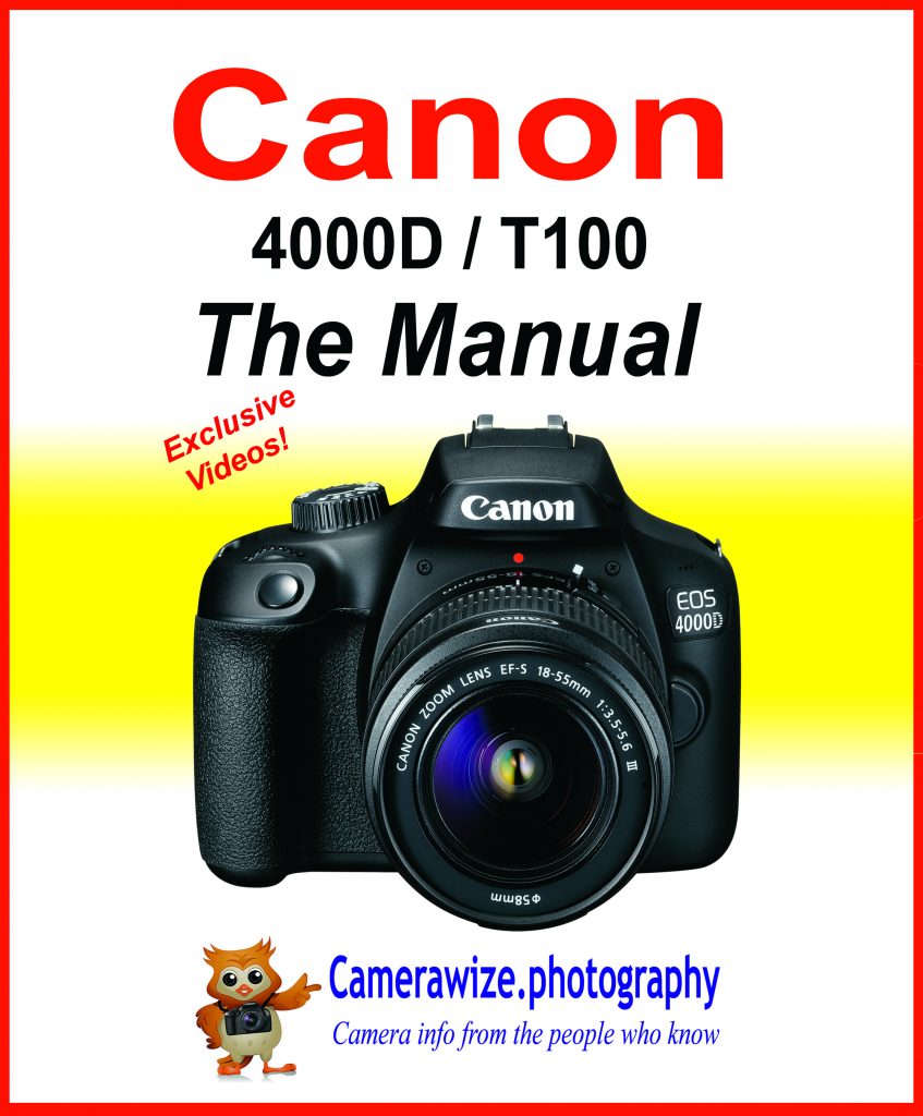 Canon 4000D PDF Course Camerawize photography